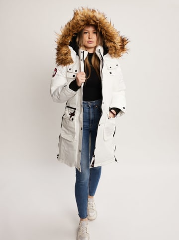 CANADA weather gear Parka w kolorze białym