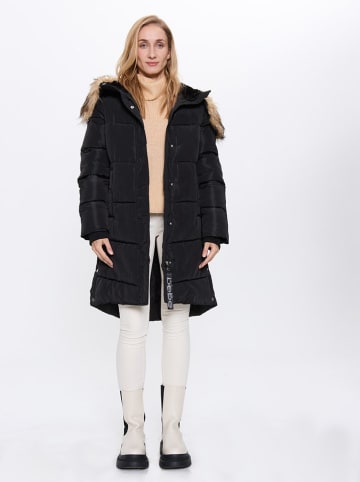 Bébé Wintermantel in Schwarz