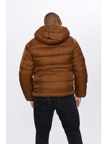 CANADA weather gear Dwustronna kurtka zimowa w kolorze jasnobrązowym