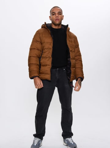 CANADA weather gear Dwustronna kurtka zimowa w kolorze jasnobrązowym
