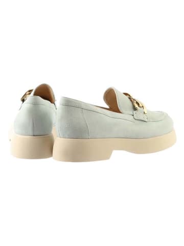 Högl Leren mocassins "Stacy" mintgroen