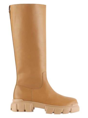 Högl Leder-Stiefel "James" in Hellbraun