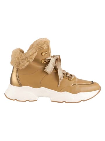 Högl Leder-Boots "Luis" in Beige