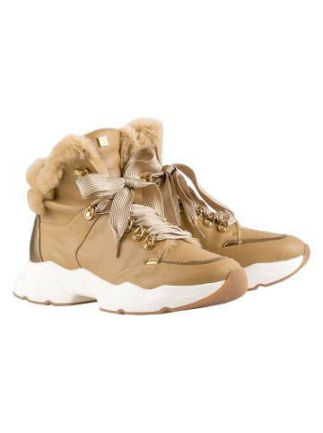 Högl Leder-Boots "Luis" in Beige