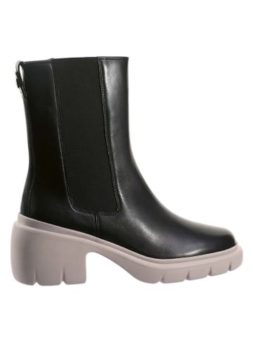 Högl Leder-Stiefeletten "Ami" in Schwarz