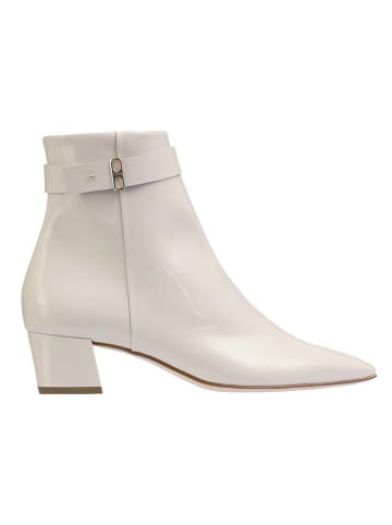 Högl Leder-Stiefeletten "Camille" in Creme