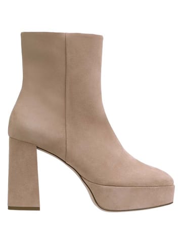 Högl Leder-Stiefeletten "Nora" in Beige