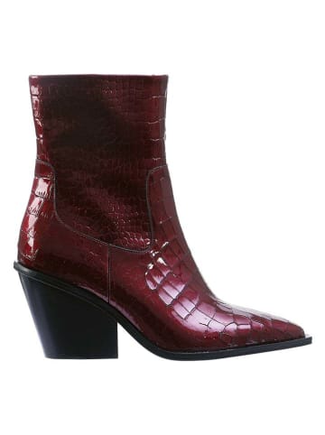 Högl Leder-Stiefeletten in Rot