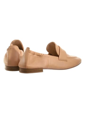 Högl Leren instappers "Charlie" beige