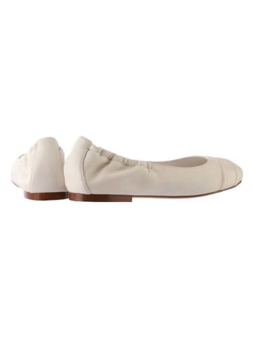 Högl Leren ballerina's "Daisy" crème