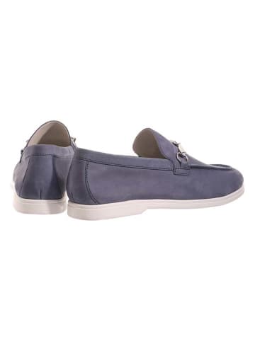 Högl Leder-Slipper "Joe" in Blau