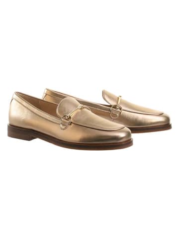 Högl Leder-Slipper "Flynn" in Gold