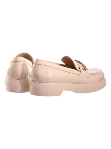 Högl Leder-Slipper "Cecil" in Beige