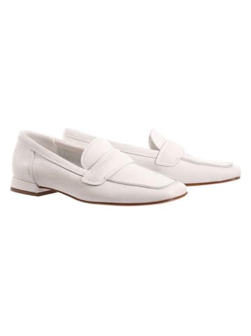 Högl Leder-Slipper "Perry" in Weiß
