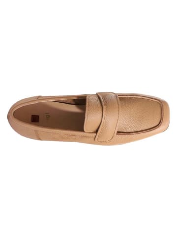 Högl Leren instappers "Perry" beige