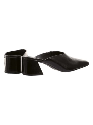 Högl Leder-Clogs "Vanessa" in Schwarz