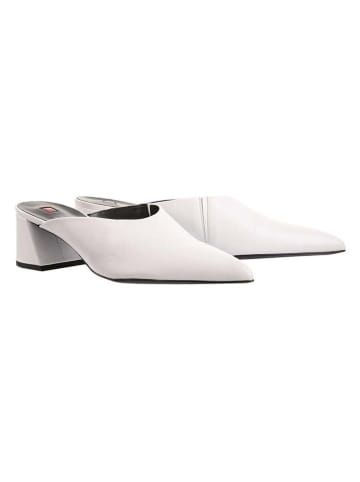 Högl Leder-Clogs "Vanessa" in Weiß