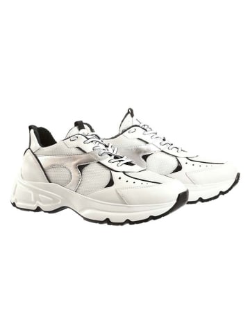 Högl Skórzane sneakersy "Faith" w kolorze białym