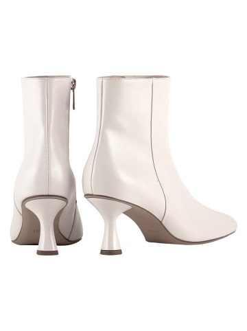 Högl Leren enkellaarzen "Charlene" wit