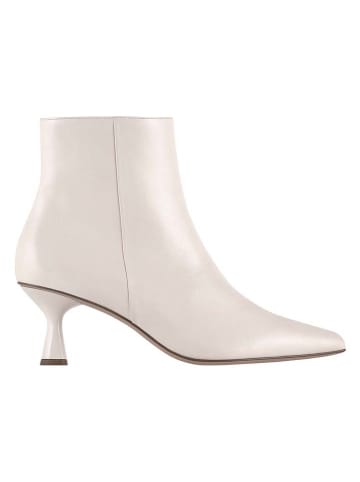 Högl Leren enkellaarzen "Charlene" wit