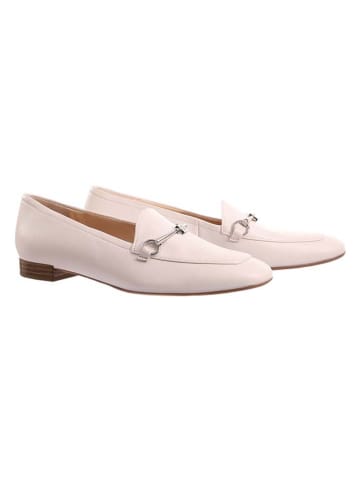 Högl Leder-Slipper "Close" in Creme