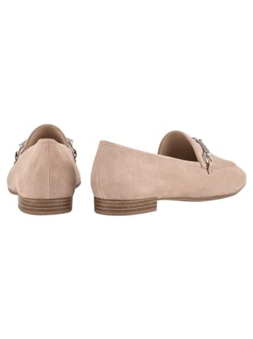 Högl Leren mocassins lichtroze