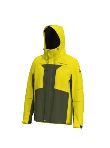Fischer Ski-/ Snowboardjacke in Gelb/ Grün