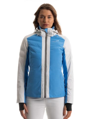 Fischer Ski-/ Snowboardjacke in Blau/ Weiß