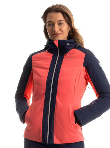 Fischer Ski-/ Snowboardjacke in Rot/ Schwarz