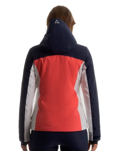 Fischer Ski-/ Snowboardjacke in Rot/ Schwarz