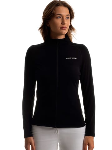Fischer Fleecejacke in Schwarz