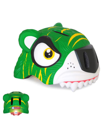 Crazy Safety Fahrradhelm "Tiger" in Grün