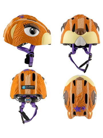 Crazy Safety Fahrradhelm "Chipmunk" in Hellbraun