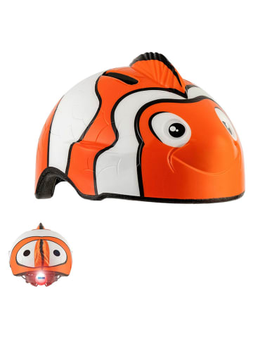 Crazy Safety Fahrradhelm "Fish" in Orange