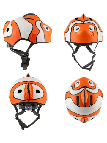 Crazy Safety Fahrradhelm "Fish" in Orange