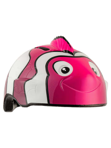 Crazy Safety Fietshelm "Fish" roze