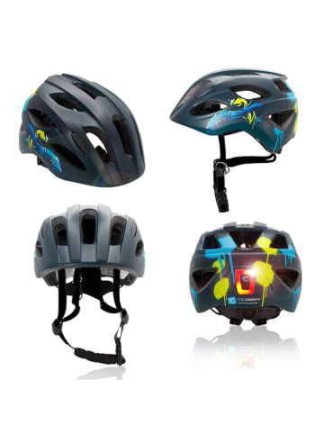 Crazy Safety Fahrradhelm "Arrow" in Schwarz/ Blau