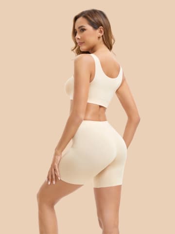 Anaissa Shape-Shorts in Beige