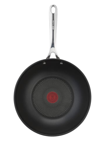 Tefal Patelnia wok "Cook Smart" w kolorze srebrno-czarnym - Ø 28 cm