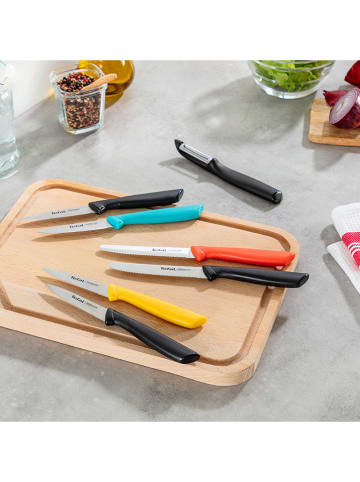 Tefal Nóż "Colorfood" w kolorze miętowym do obierania - dł. 8 cm