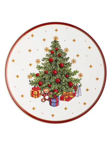 Hutschenreuther 3-delige set: koektrommels "Happy Wintertime" rood/groen