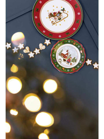 Hutschenreuther Talerz w kolorze czerwonym na ciastka - Ø 31 cm