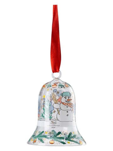 Hutschenreuther Kerstklok "Kristall 24" kleurloos/meerkleurig - (H)7 x Ø 5,6 cm