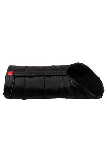 Kaiser Naturfellprodukte Fußsack "Iglu" in Schwarz - (L)93 x (B)45 cm