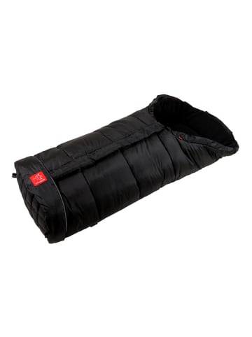 Kaiser Naturfellprodukte Fußsack "Iglu" in Schwarz - (L)93 x (B)45 cm