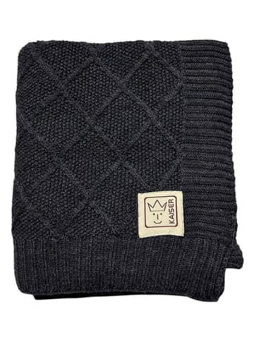 Kaiser Naturfellprodukte Babydeken "Wool" zwart - (L)100 x (B)80 cm