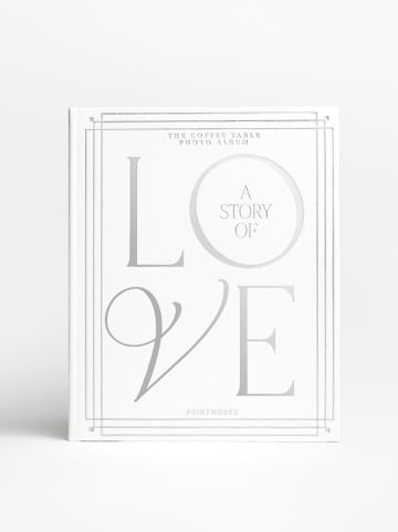 Printworks Album "A story of Love" w kolorze jasnoszarym