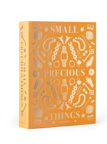 Printworks Pudełko "Precious Things" w kolorze żółtym - 26 x 19 x 8 cm
