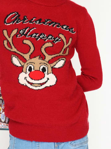 ASSUILI Pullover in Rot