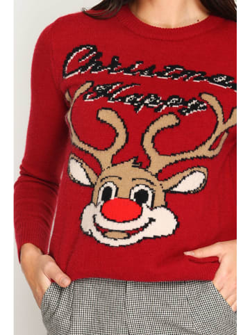 ASSUILI Pullover in Rot